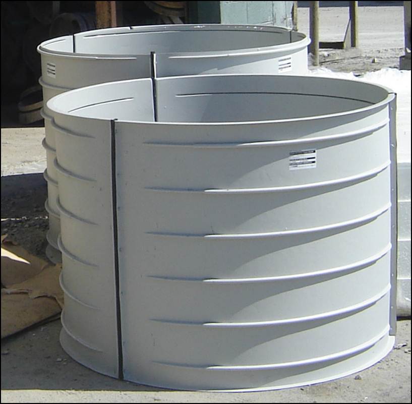 Dura-Plate 100 Liner Ready to be Put on Core